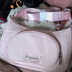 Lululemon Athletica Light Pink Crossbody Bag